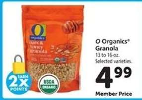 O Organics Granola
