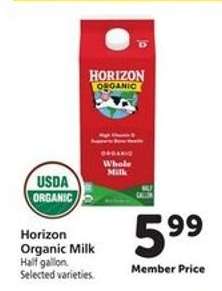 Horizon Organic Milk