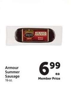 Armour Summer Sausage