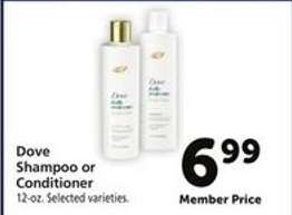 Dove Shampoo or Conditioner