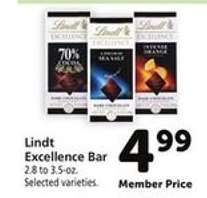 Lindt Excellence Bar
