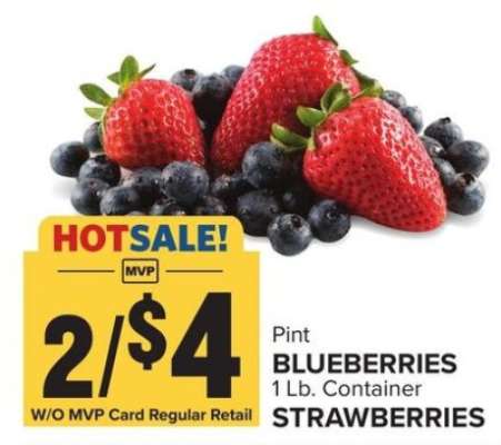 Blueberries & Strawberries