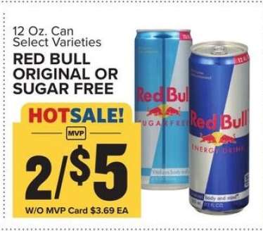 Red Bull Original or Sugar Free