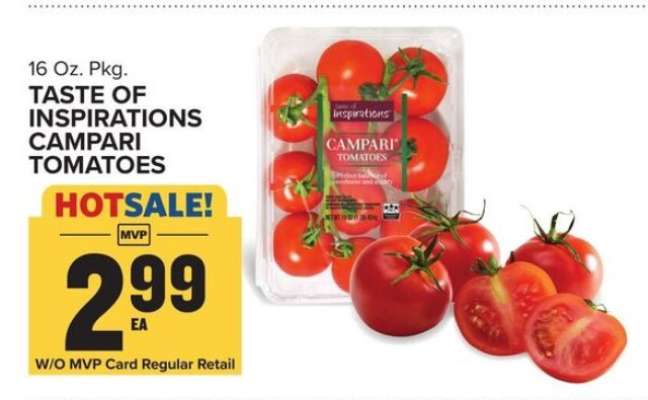 Taste of Inspirations Campari Tomatoes