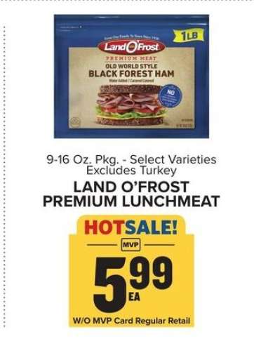 Land O'Frost Premium Lunchmeat