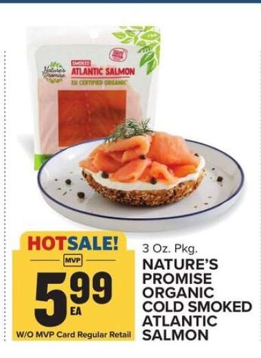 Nature's Promise Organic Cold Smoked Atlantic Salmon