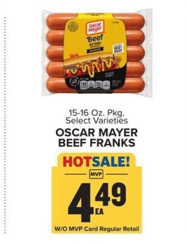 Oscar Mayer Beef Franks