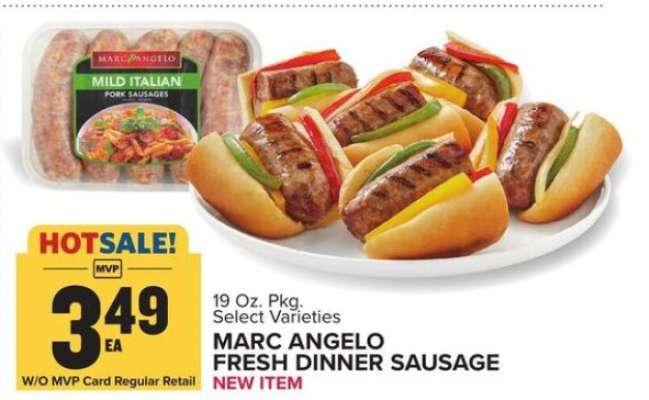 MARC ANGELO FRESH DINNER SAUSAGE