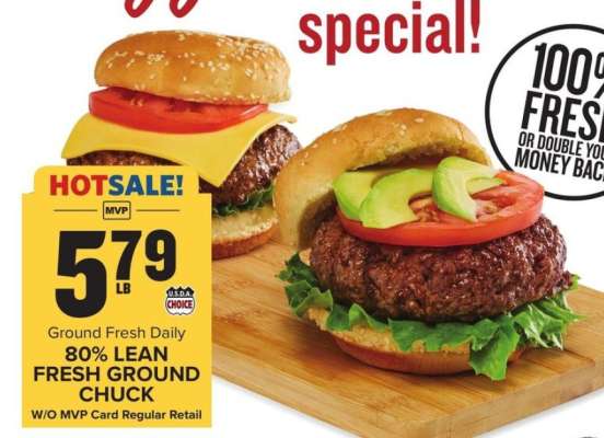 80% Lean Fresh Ground Chuck