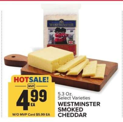 WESTMINSTER SMOKED CHEDDAR