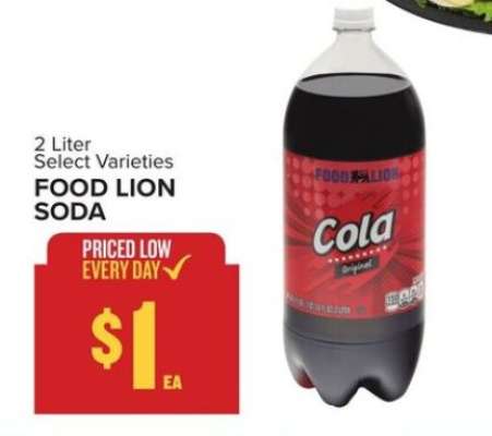 FOOD LION SODA