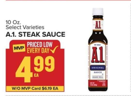 A. 1. Steak Sauce