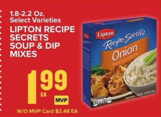 Lipton Recipe Secrets Soup & Dip Mixes