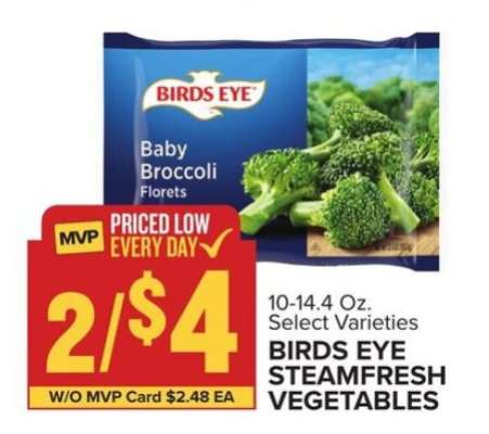 Birds Eye Steamfresh Vegetables