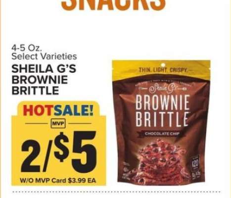 Sheila G's Brownie Brittle