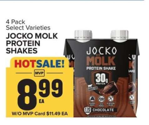 Jocko Molk Protein Shakes