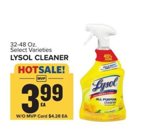 Lysol Cleaner