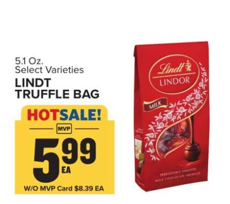 Lindt Truffle Bag