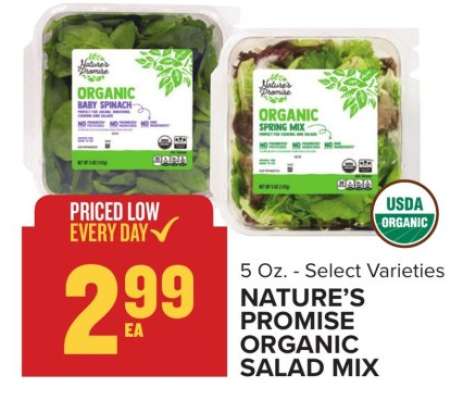 Nature's Promise Organic Salad Mix