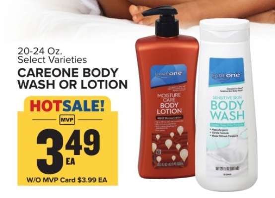 CareOne Body Wash or Lotion