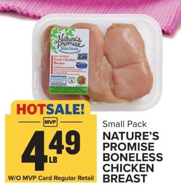 Nature's Promise Boneless Chicken Breast