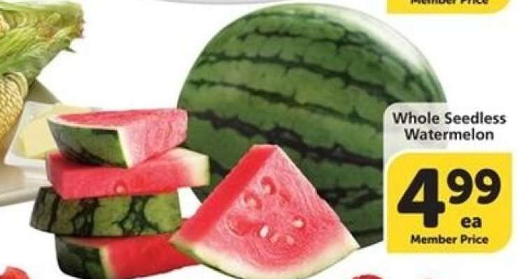 Whole Seedless Watermelon