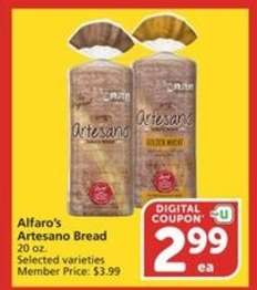 Alfaro's Artesano Bread