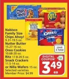 Nabisco Family Size