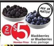 Blackberries or Blueberries