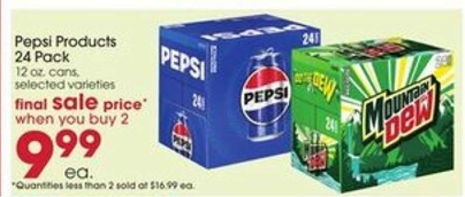 Pepsi Products 24 Pack