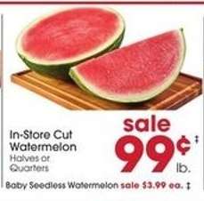 In-Store Cut Watermelon