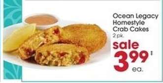 Ocean Legacy Homestyle Crab Cakes