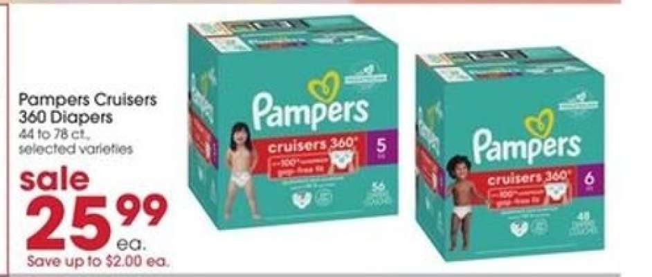 Pampers Cruisers 360 Diapers