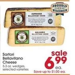 Sartori Bellavitano Cheese