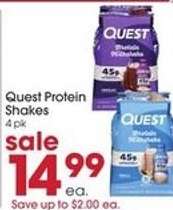 Quest Protein Shakes
