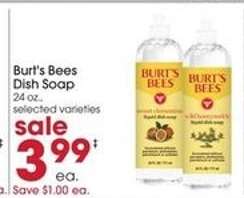 Burt's Bees Dish Soap