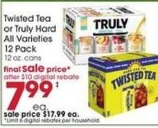 Twisted Tea or Truly Hard