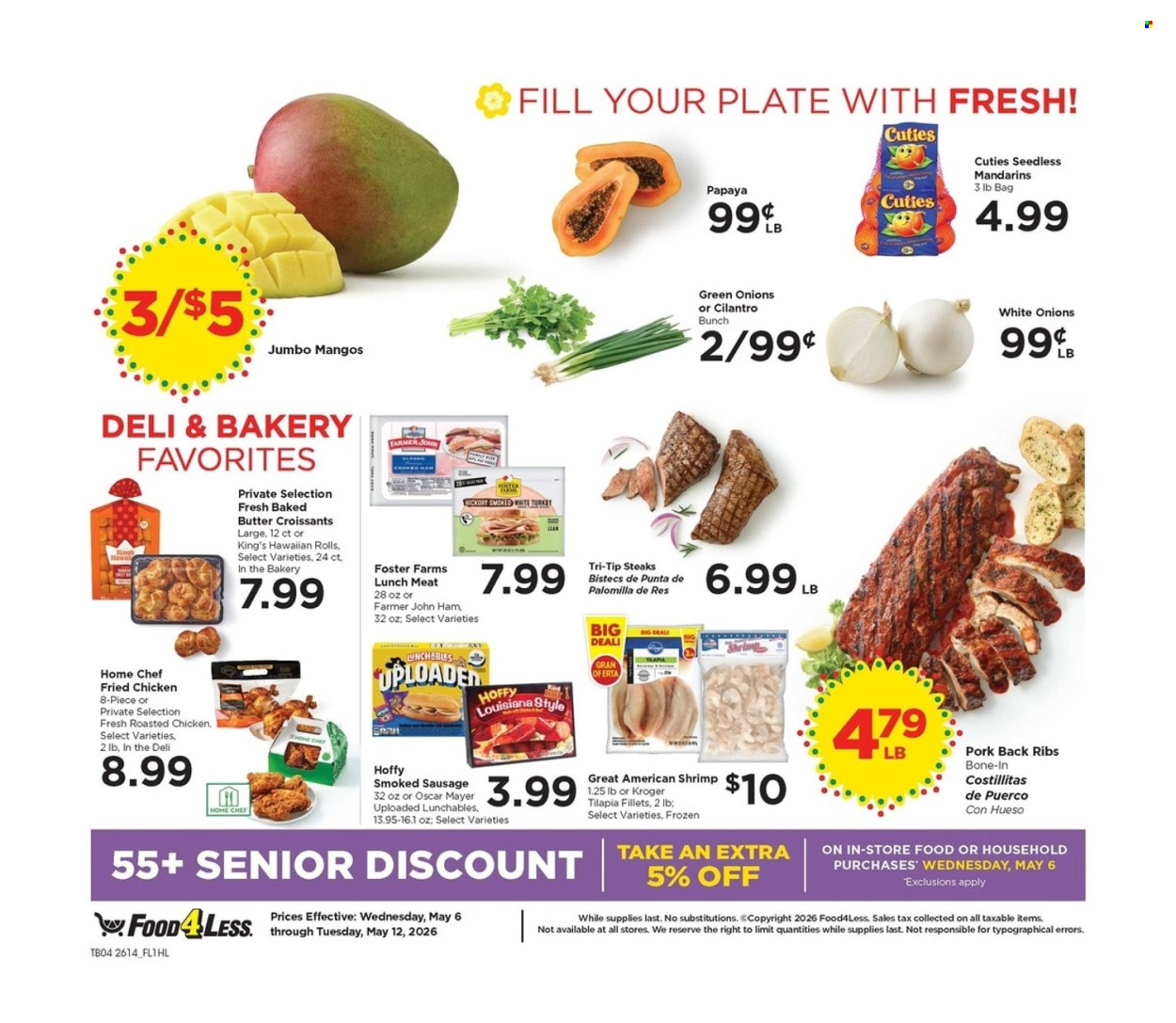 Food 4 Less ad - 05/06/2026 - 05/12/2026. Page 4