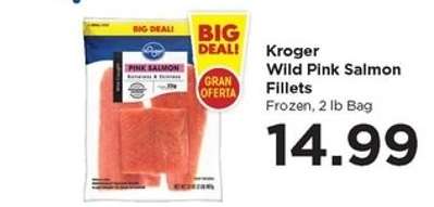 Kroger Wild Pink Salmon Fillets