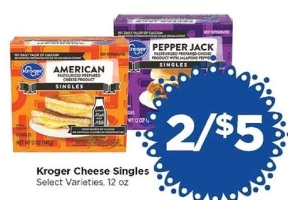Kroger Cheese Singles