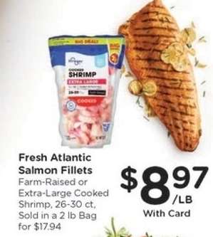 Fresh Atlantic Salmon Fillets
