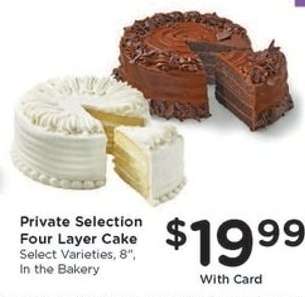 Private Selection Four Layer Cake
