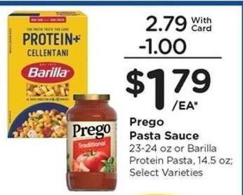 Prego Pasta Sauce
