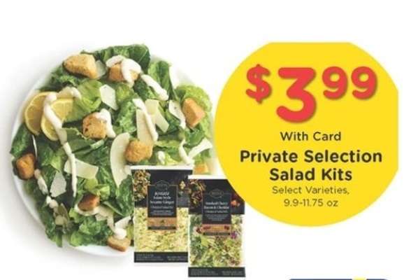 Private Selection Salad Kits