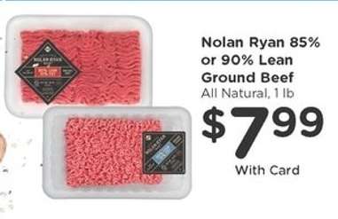 Nolan Ryan Ground Beef