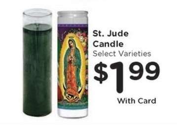 St. Jude Candle