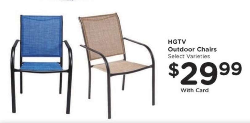 HGTV Outdoor Chairs