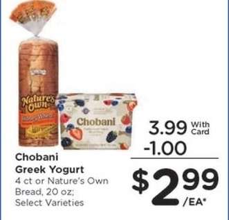 Chobani Greek Yogurt