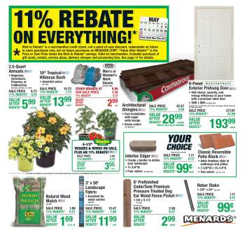 Menards Flyer - 05/07/2026 - 05/17/2026.