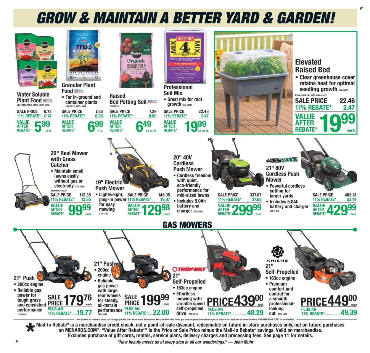 Menards ad - 05/07/2026 - 05/17/2026. Page 9